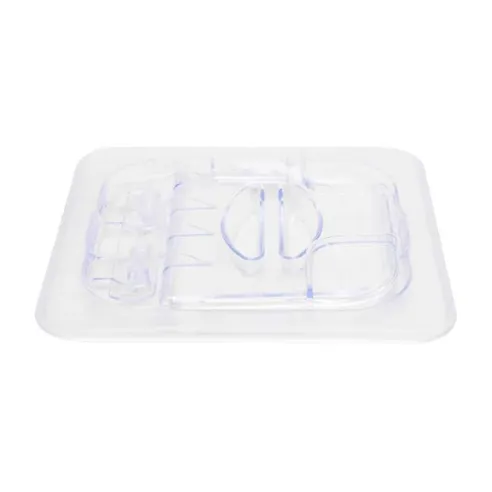 Tapa para Bandeja Plegable Transparente de Policarbonato de 1/6 Pulgadas MASTER CHEF OC005