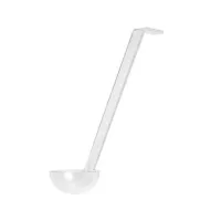 Cucharon Transparente de Policarbonato de 5.2 x 25 Centimetros MASTER CHEF PC002