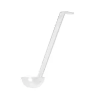 Cucharon Transparente de Policarbonato de 5.2 x 31 Centimetros MASTER CHEF PC003
