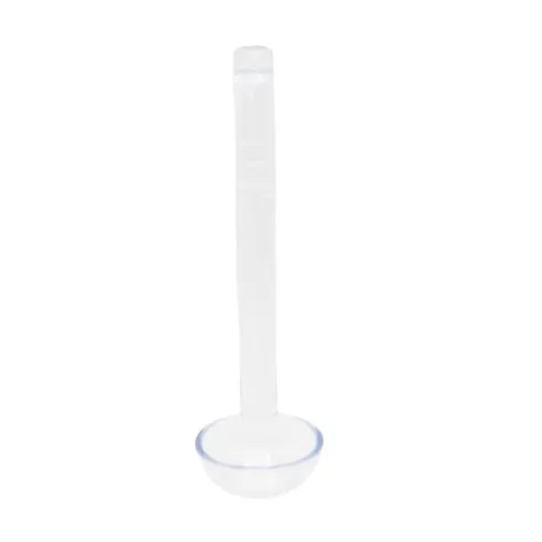 Cucharon Transparente de Policarbonato de 5.2 x 25 Centimetros MASTER CHEF PC002