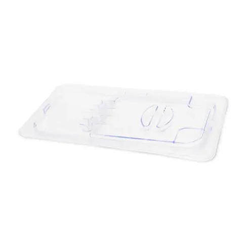Tapa para Bandeja Plegable Transparente de Policarbonato de 1/3 Pulgadas MASTER CHEF OC003