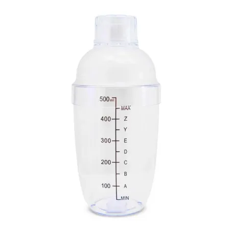 Coctelera de Policarbonato Transparente de 500 Mililitros MASTER CHEF B1005