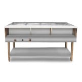 Bano Maria Electrico con 4 Fosas de 60 x 32 x 32 Pulgadas de 110V QUANTUM PRO BM-4