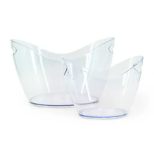 Hielera Transparente de Poliestireno de 4 Litros MASTER CHEF YB004