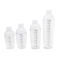 Coctelera de Policarbonato Transparente de 350 Mililitros MASTER CHEF B1003 2