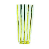 Bolsa de Golosinas de Celofan de 12 x 26 Centimetros de Color Dorado, Paquete de 100 Unidades MASTER CHEF 0761033