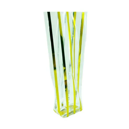 Bolsa de Golosinas de Celofan de 12 x 26 Centimetros de Color Dorado, Paquete de 100 Unidades MASTER CHEF 0761033