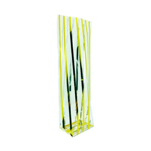 Bolsa de Golosinas de Celofan de 21 x 35 Centimetros de Color Dorado, Paquete de 100 Unidades MASTER CHEF 0761035