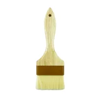 Brocha con Cerda de Nylon con Puno de Madera de 3 Pulgadas MASTER CHEF 0761039