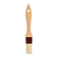 Brocha de Cerda Natural con Puno de Madera de 1 Pulgada MASTER CHEF 0761041