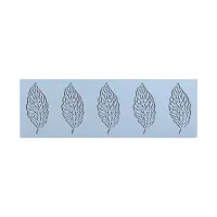 Molde de Silicon de Textura de Hojas con 5 Cavidades MASTER CHEF 0761129