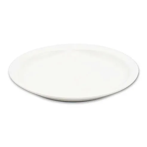 Plato Redondo de Melamina de 7 Pulgadas de Color Beige MASTER CHEF 207-TAN