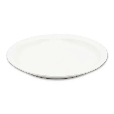 Plato Redondo de Melamina de 7 Pulgadas de Color Beige MASTER CHEF 207-TAN