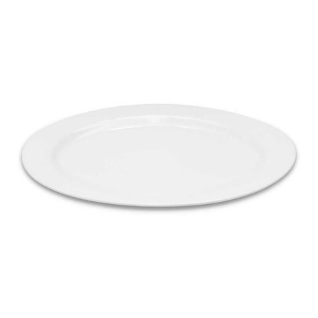 Plato de Ceramica Ovalado Coupe de 40 x 27 x 3 Centimetros BELLARTE LDK-G352