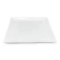 Plato de Ceramica Cuadrado Coupe de  20 x 2 Centimetros BELLARTE LDK-G403 2