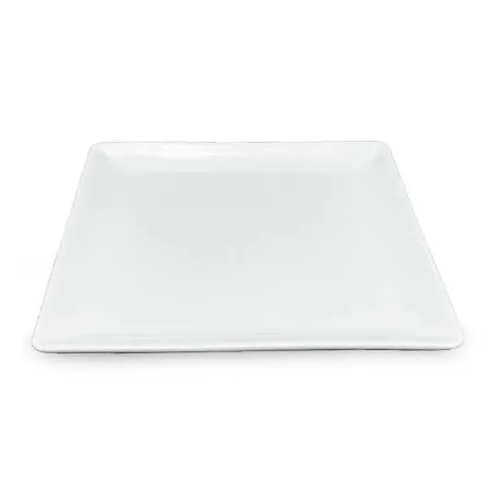 Plato de Ceramica Cuadrado Coupe de  20 x 2 Centimetros BELLARTE LDK-G403
