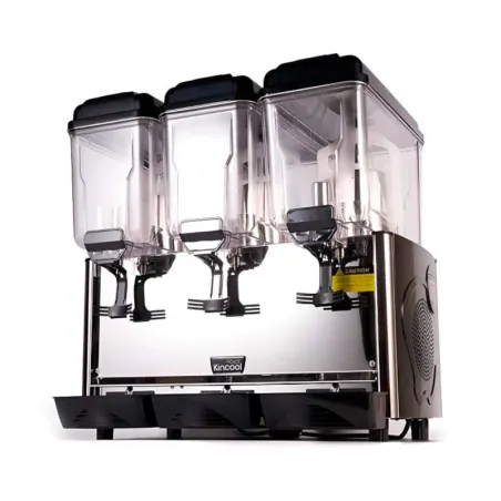 Refresquera Eco de 3 Tanques de 12 Litros con Control Manual QUANTUM PRO COROLLA-3S