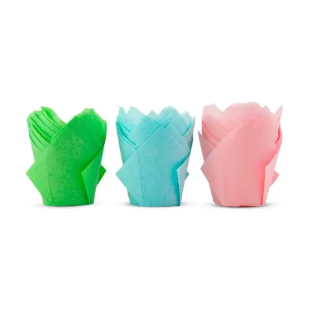Capsulas para Cupcakes de Tulipan, Paquete de 12 Unidades TIPS CPC01-46