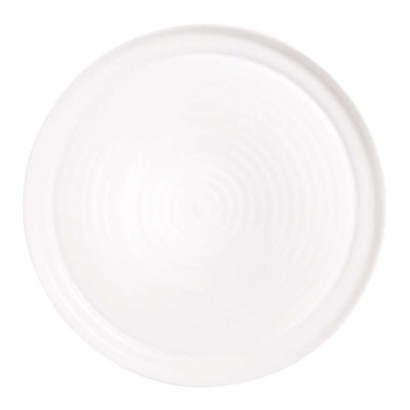 Plato de Vidrio Redondo Evolutions de 32 Centimetros de Color Blanco ARCOROC V1780