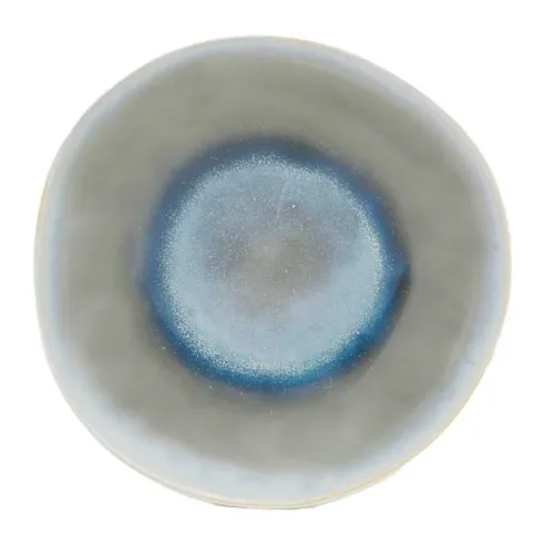 Bowl Redondo de Ceramica 20 x 4.3 Centimetros Celeste BELLARTE LDX-W00072