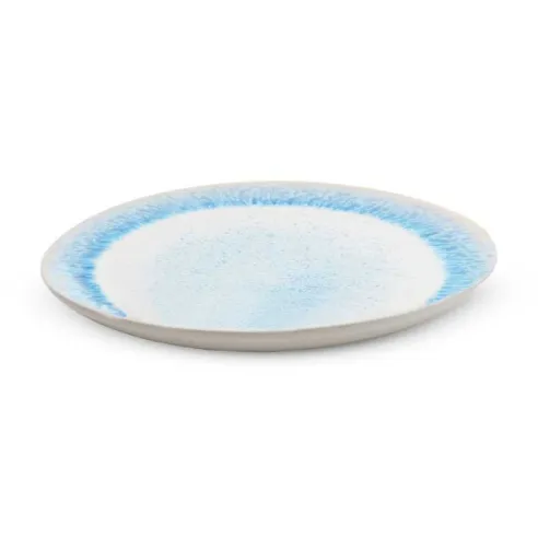 Plato de Ceramica Redondo de 20 Centimetros de Color Blanco BELLARTE LDX-P00635