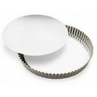 Molde para Tartaleta de Fondo Falso de 28 Centimetros  TIPS T28CMS.F.F