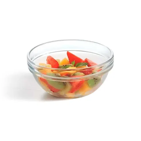 Bowl de Vidrio Redondo Empilable de 12 Centimetros ARCOROC 10000