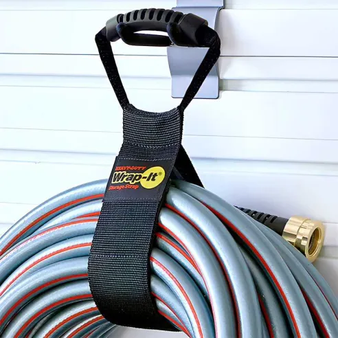 Correa para Almacenamiento Resistente Transportadora de 28 Pulgadas de Color Negro WRAP-IT 100-H-28BX