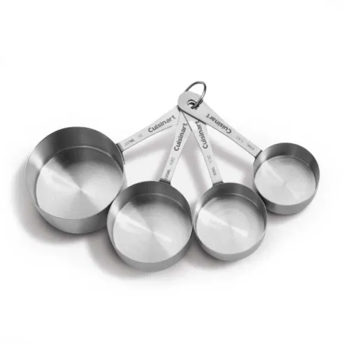 Tazas para Medir de Acero Inoxidable, Set de 4 Unidades CUISINART CTG-00-SMC