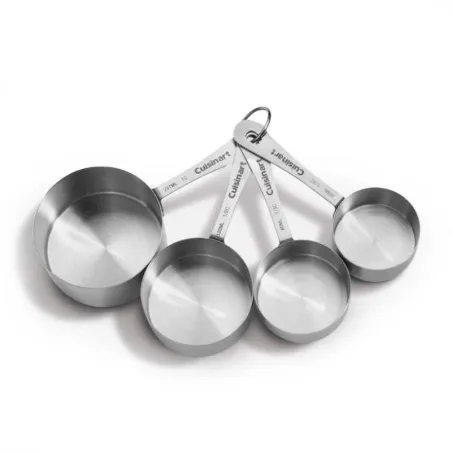 Tazas para Medir de Acero Inoxidable, Set de 4 Unidades CUISINART CTG-00-SMC