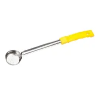 Porcionera Perforada de Acero Inoxidable de 1 Onza con Puno Amarillo MASTER CHEF 4650184