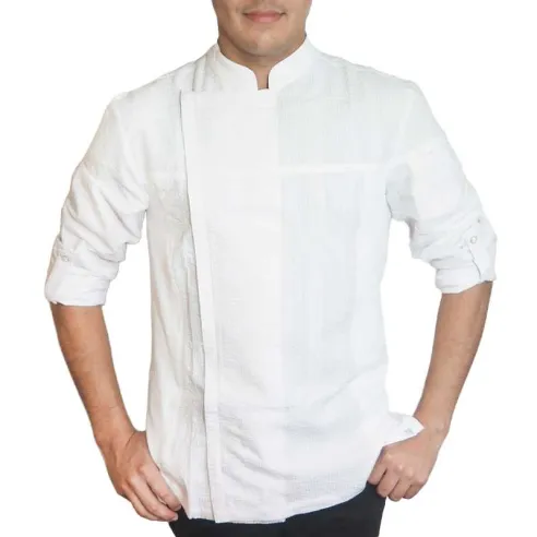 Gabacha para Chef Cool Vent de Color Blanco Talla XL CHECKEDOUT CU1128C0200AC-XL