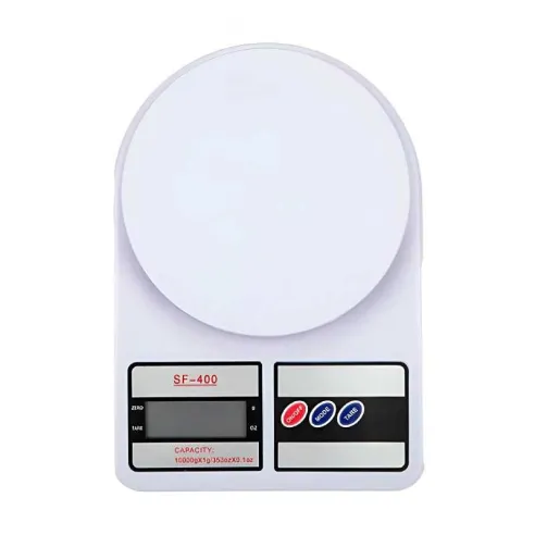 Romana Digital de 5 Kilos de Color Blanco TIPS YZB-004