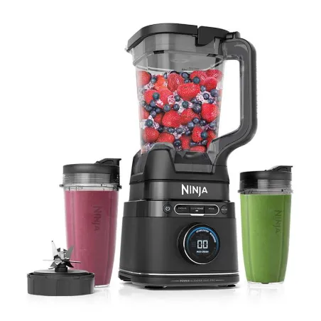 Licuadora Pro Duo Plus AUTO-IQ Programable de 1800 W Negra 64 Onzas NINJA TB301