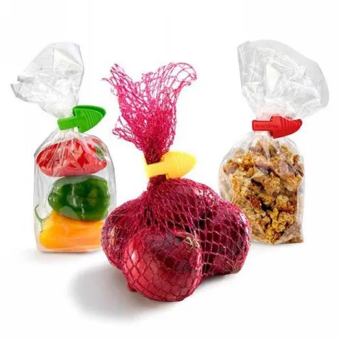 Clip para Cerrar Bolsas de 4 Centimetros, Set de 4 Unidades TESCOMA 420758