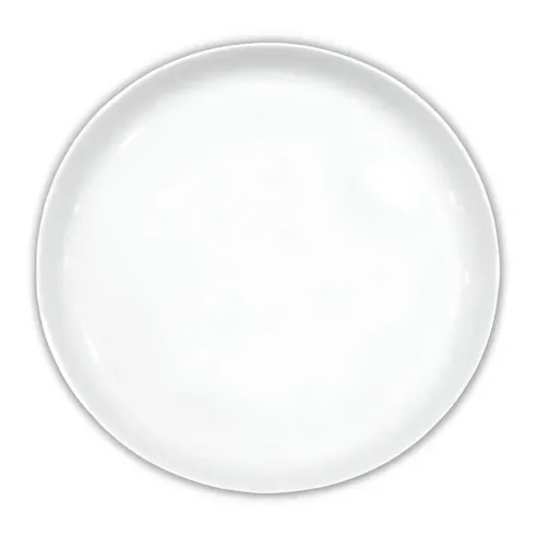 Plato Redondo Coupe de Porcelana 10 Pulgadas Blanco ARNI C1565