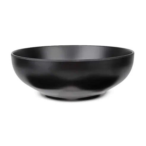 Bowl Redondo Coupe de Porcelana 6.5 Pulgadas Negro Mate ARNI C1680-25