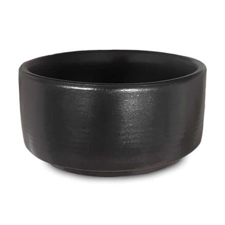 Bowl Mini Redondo de Porcelana 7 x 3.5 Centimetros Negro Mate ARNI C1572-25