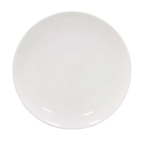 Plato Redondo Coupe de Porcelana 8 Pulgadas Blanco ARNI CS0023