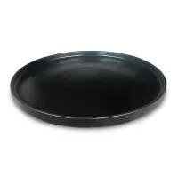 Plato Redondo Coupe de Porcelana 12 Pulgadas Negro Arenoso ARNI C1566-J09