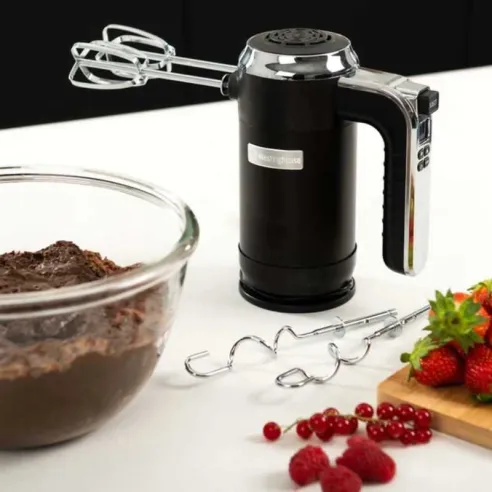 Batidora de Mano Retro WESTINGHOUSE WKHM250BK Negro, 6 Velocidades Eficientes WESTINGHOUSE WKHM250BK