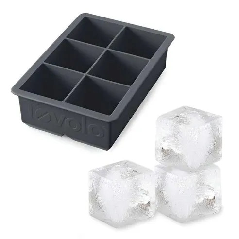 Bandeja para Hielo de Cubos Gris Carbon TOVOLO 81-10239