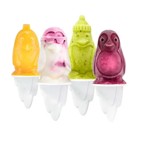 Moldes para Helado de Pinguino, Set de 4 Unidades Negro TOVOLO 81-16910C