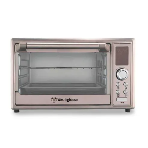 Tostador + Freidor Plateado de Aire de 25 Litros WESTINGHOUSE WKTOKFE1823