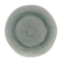 Plato Redondo de Ceramica 22 Centimetros Gris Claro BELLARTE LDX-P00124 2