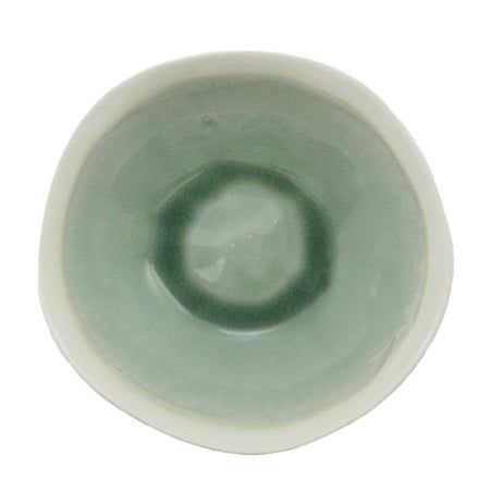 Bowl Redondo de Ceramica 20 x 6.5 Centimetros Verde Claro BELLARTE LDX-W00391