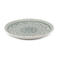 Plato Redondo de Ceramica 21 Centimetros BELLARTE LDX-P00616
