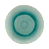 Plato Redondo de Ceramica de 22 Centimetros Verde BELLARTE LDX-P00128 2