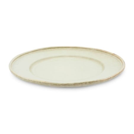 Plato Atenas de Ceramica de Borde Ancho 11.5 Pulgadas Color Gris MASTER CHEF AZ26-3