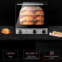 Horno Electrico de Conveccion de 4 Bandejas 220/60/1 QUANTUM PRO YSD-4A 2